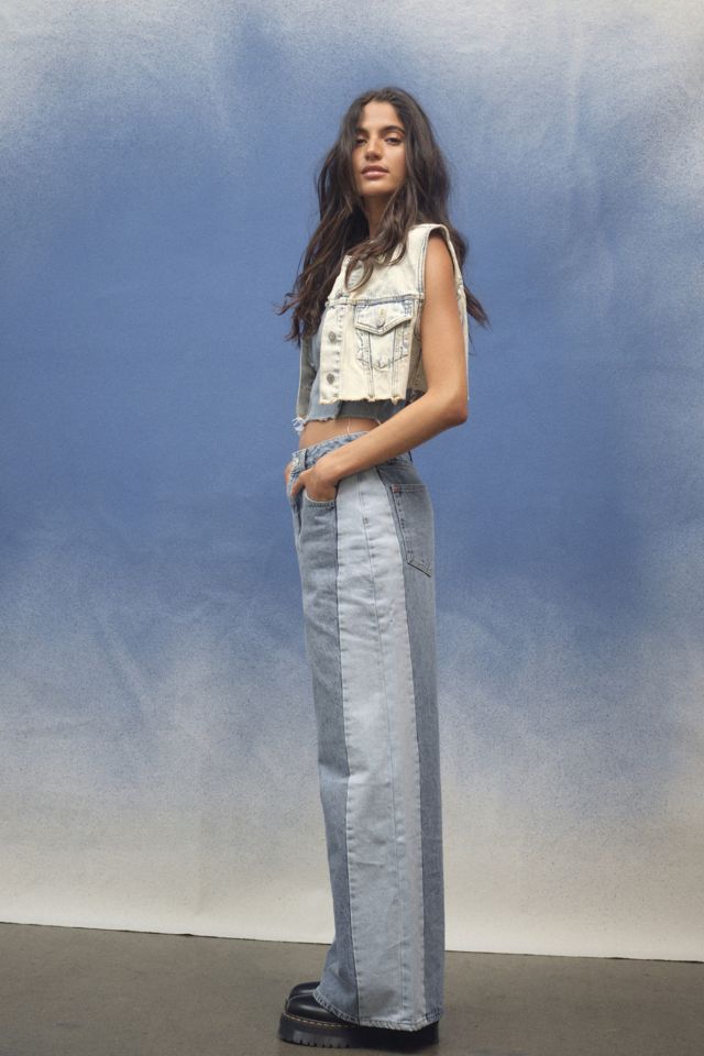 BDG Recycled Wide Leg Jean - Medium Wash | Urban Outfitters