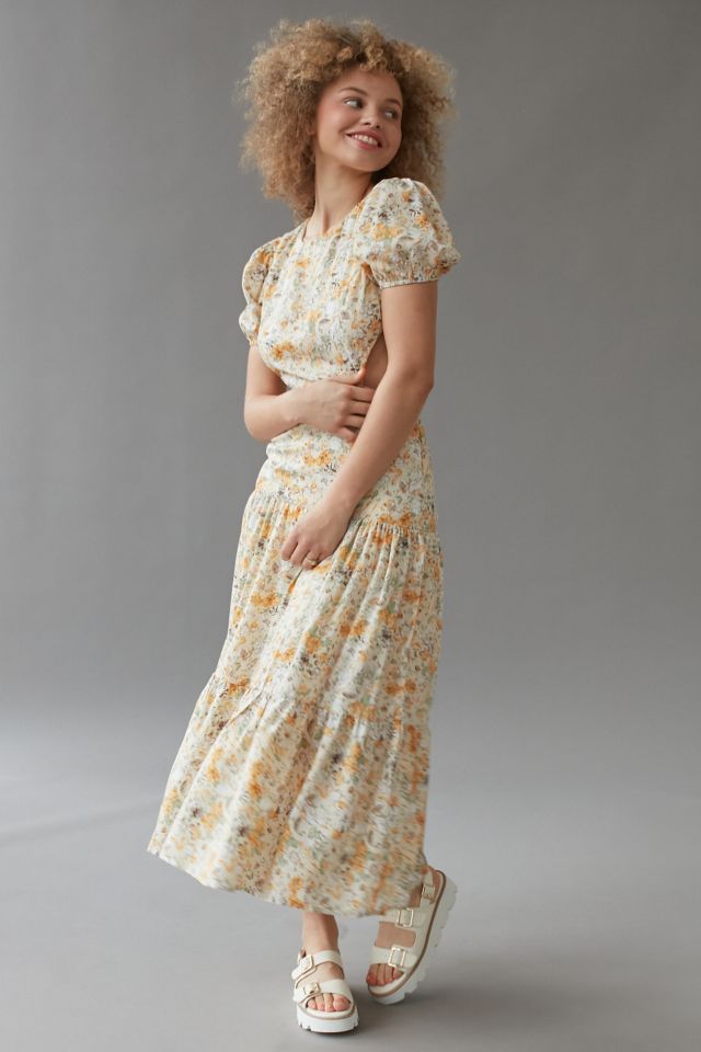 Kiss The Sky Tiered Maxi Dress