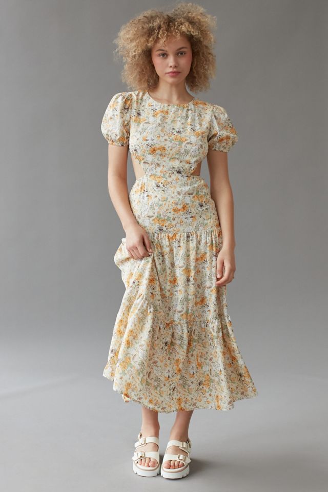 Kiss The Sky Tiered Maxi Dress #3