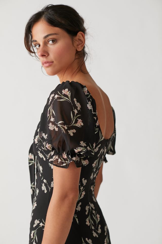 Robe Mini Coupée Devant Attachée Kiss The Sky #1