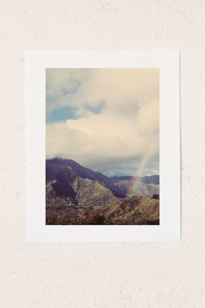 Eye Poetry Photography Kauai Rainbow Hawaii Nature Art Print