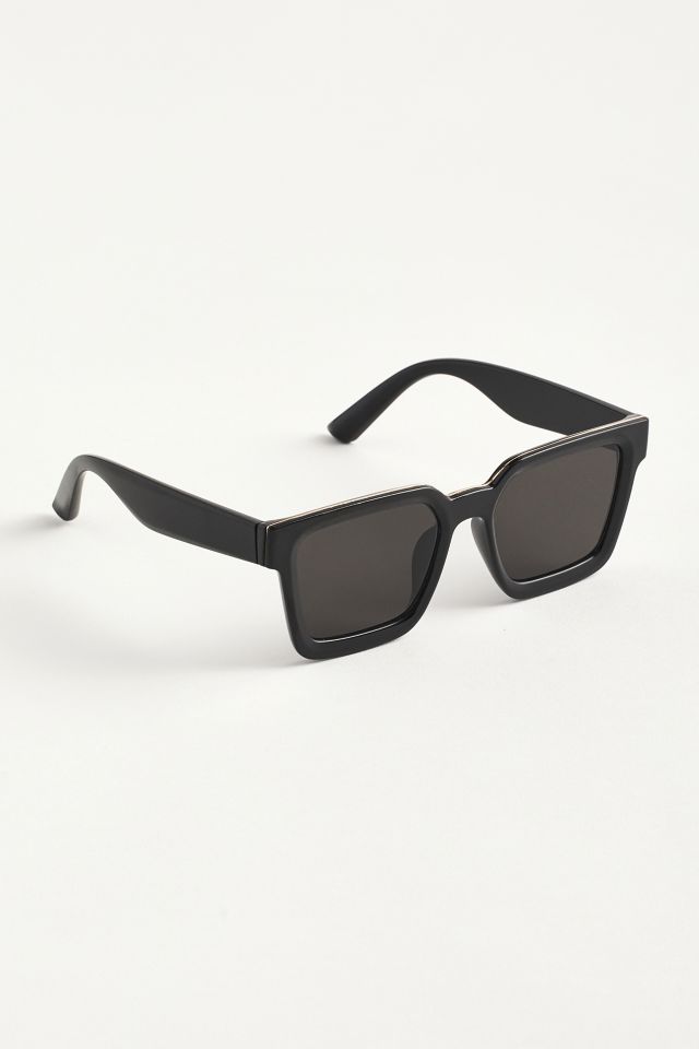 Terrence Plastic Square Sunglasses | Urban Outfitters