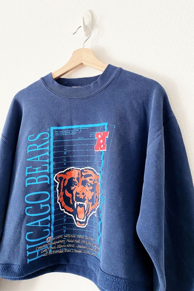 Vintage Crop Chicago Bears Tee Shirt