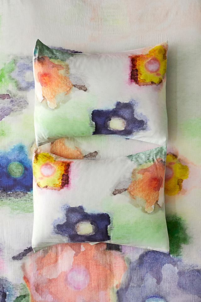 Flower Wash Sham Set Urban Outfitters