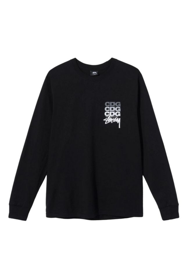 Stussy X CDG Dot L/S T-Shirt