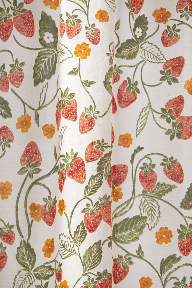 Strawberry Shower Curtain #1