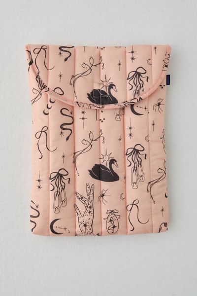 Baggu Puffy 16" Recycled Laptop Sleeve In Ballet Icons At Urban Outfitters In Ballet Icons