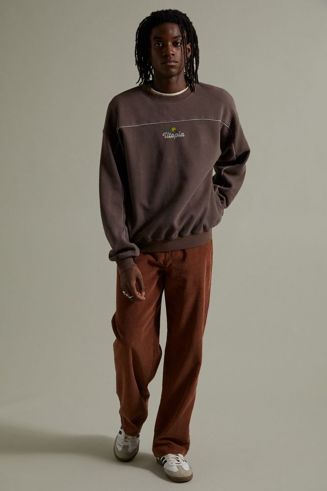 Utopia Paneled Crew Neck Sweatshirt | Urban Outfitters