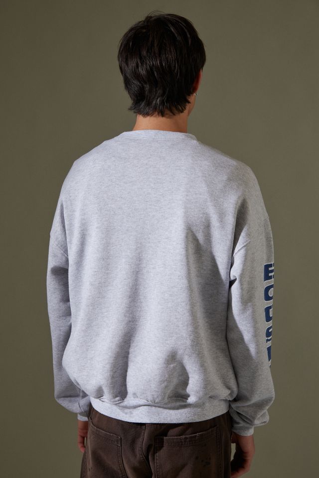 College Badge Crew Neck Sweatshirt #4