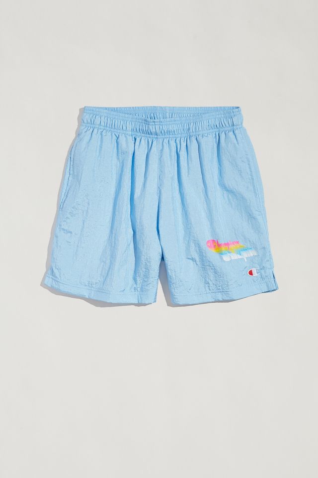 Champion UO Exclusive 6” Crinkle Nylon Short | Urban Outfitters