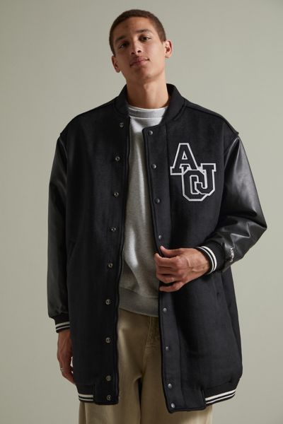 【AJO AJOBYAJO】23FW★ Nylon Baseball Jacket Nylon Baseball Jacket [BLACK] - AJOBYAJO