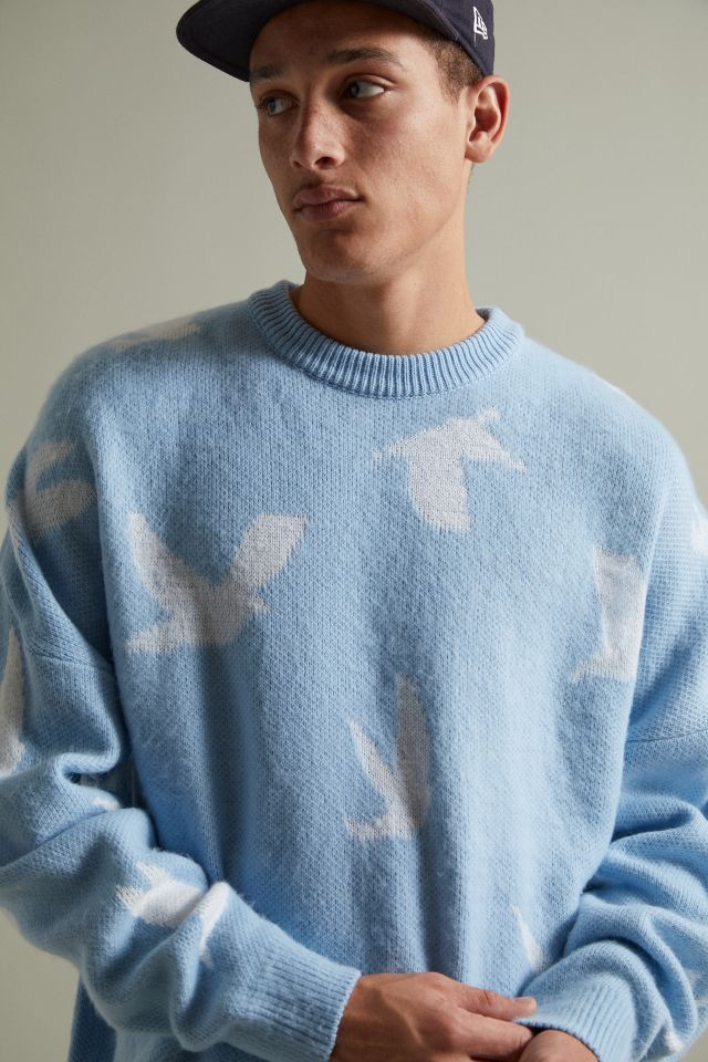 AJOBYAJO Dove Oversized Sweater #2