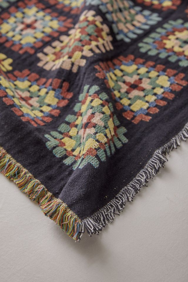 Granny Art Throw Blanket #2