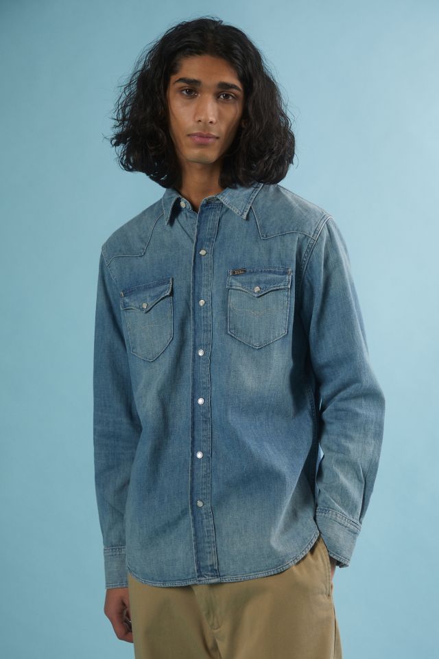 Polo Ralph Lauren Icon Denim Western Shirt | Urban Outfitters