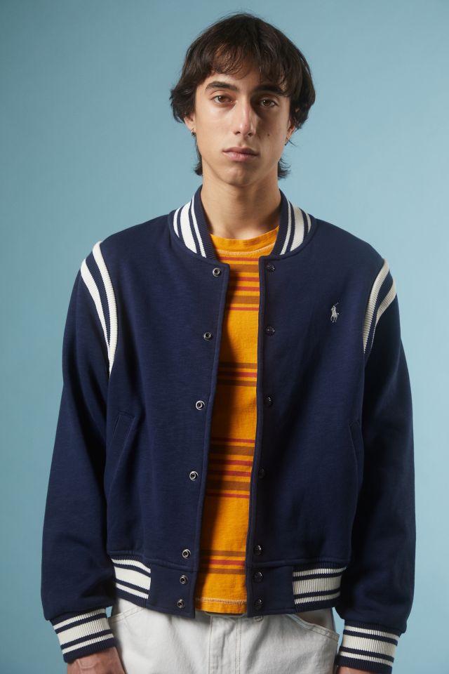 Polo Ralph Lauren Lunar New Year Fleece Varsity Jacket | Urban Outfitters