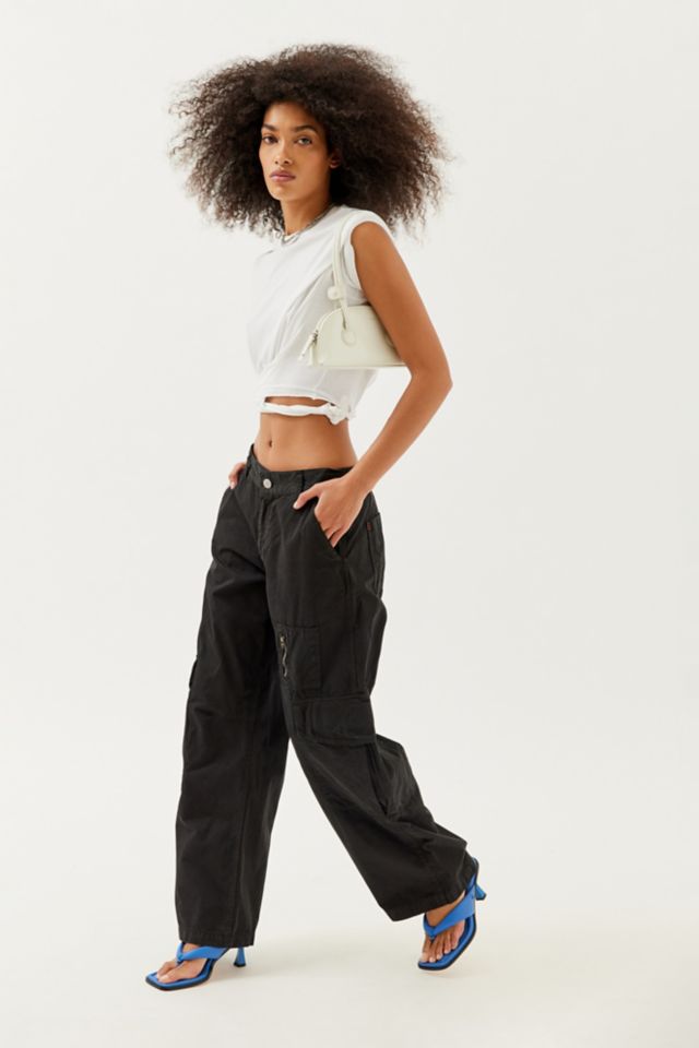 BDG Urban Outfitters Relaxed Fit Straight Leg Woven Carpenter Pants