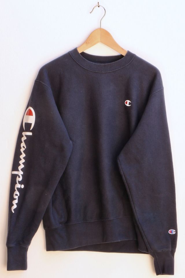 Champion sweaters urban outfitters navy hotsell