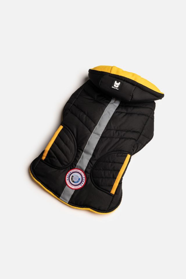 Silver Paw Dog Jackson Fleece Quilted Reflective Jacket #2