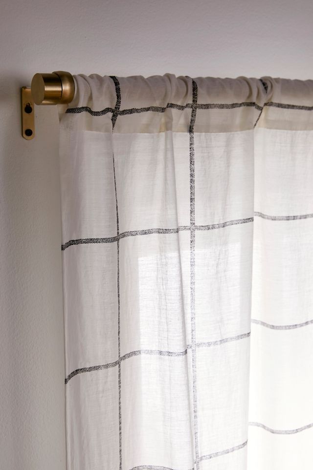 Distressed Check Window Panel | Urban Outfitters