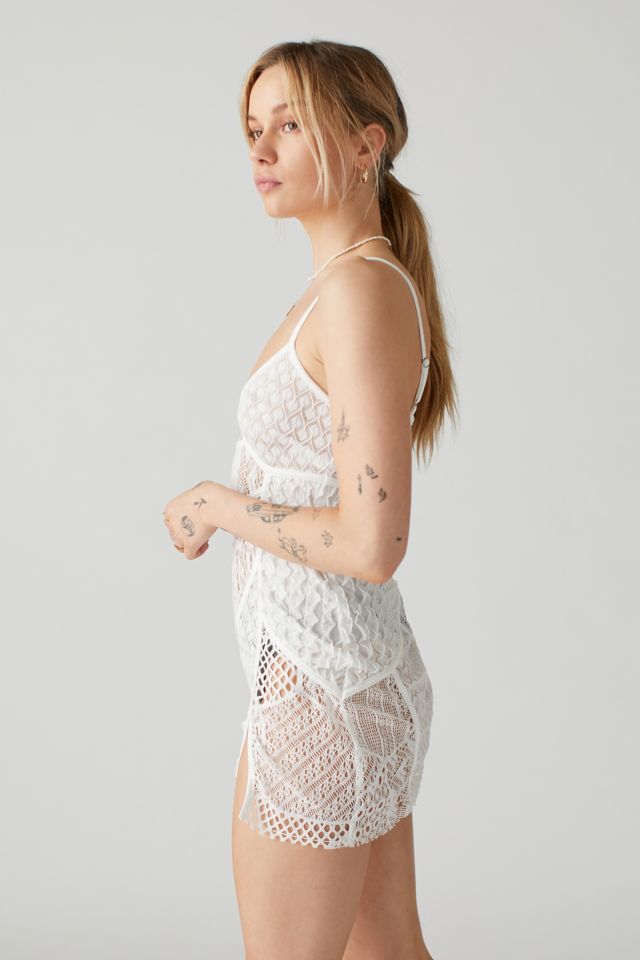 For Love & Lemons Tracy Lace Mini Dress #3