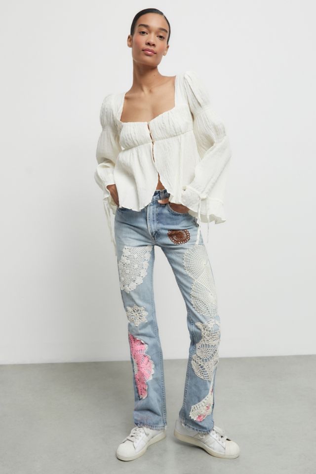 Blouse UO Allie à Manches Attachées #2
