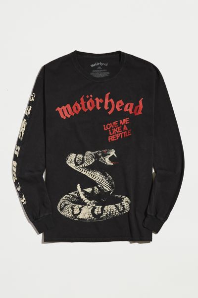 Motörhead Snakeskin Long Sleeve Tee | Urban Outfitters