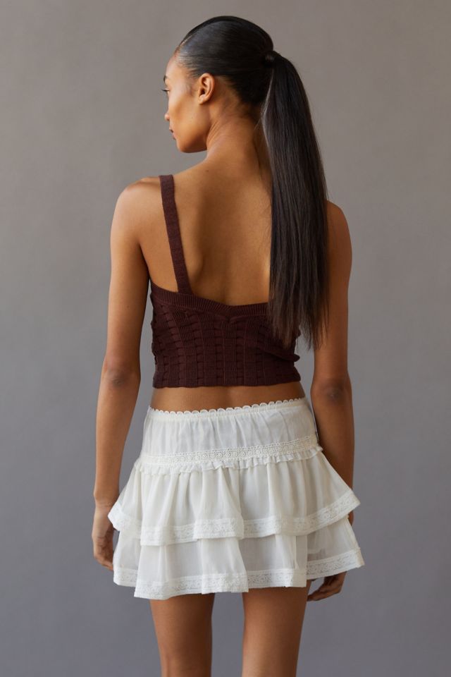 White tennis hotsell skirt urban outfitters