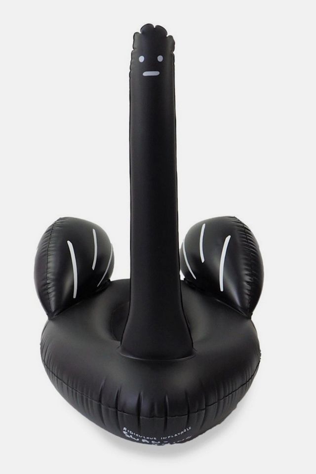 Ridiculous Inflatable Swan-Thing Black x David Shrigley | Urban Outfitters