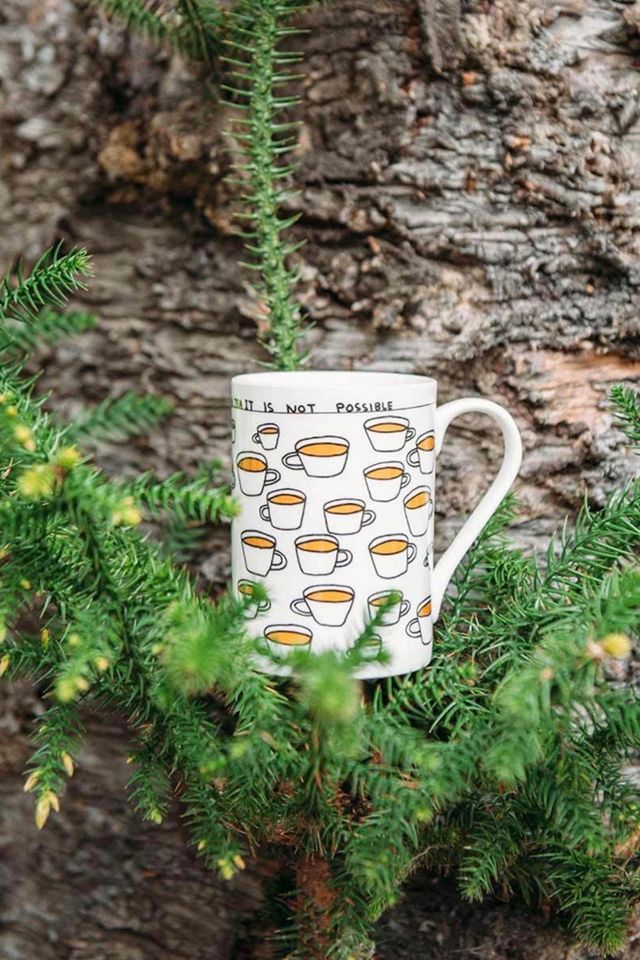 Third Drawer Down You Cannot Drink Too Much Tea Mug x David Shrigley #2