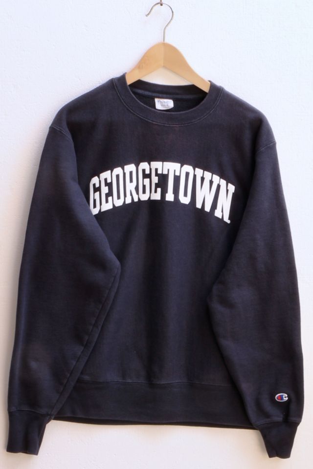 Georgetown university champion sweatshirt sale