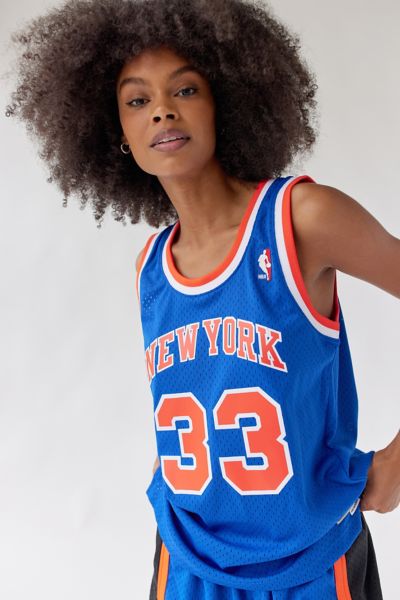 Mitchell & Ness New York Knicks Patrick Ewing Jersey Top | Urban Outfitters