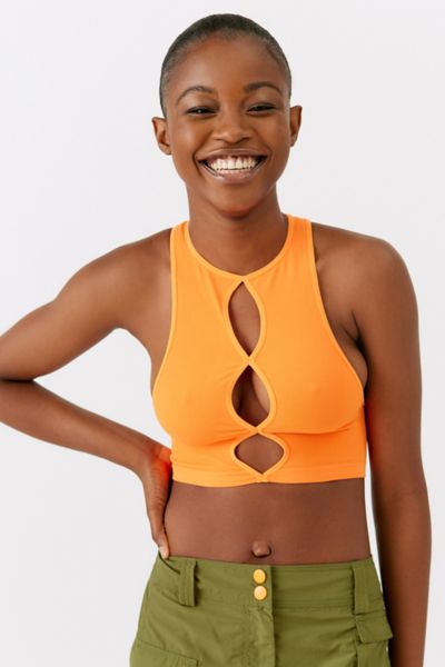 Out From Under Violetta Seamless Cutout Bra Top
