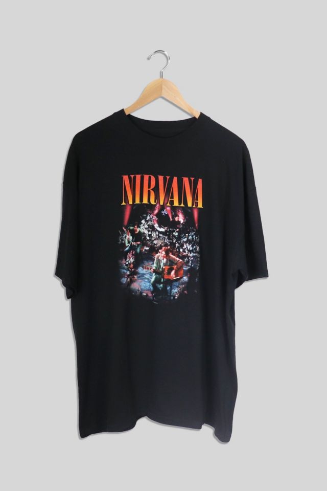 voks nedsænket bluse Vintage Nirvana MTV Unplugged T Shirt | Urban Outfitters