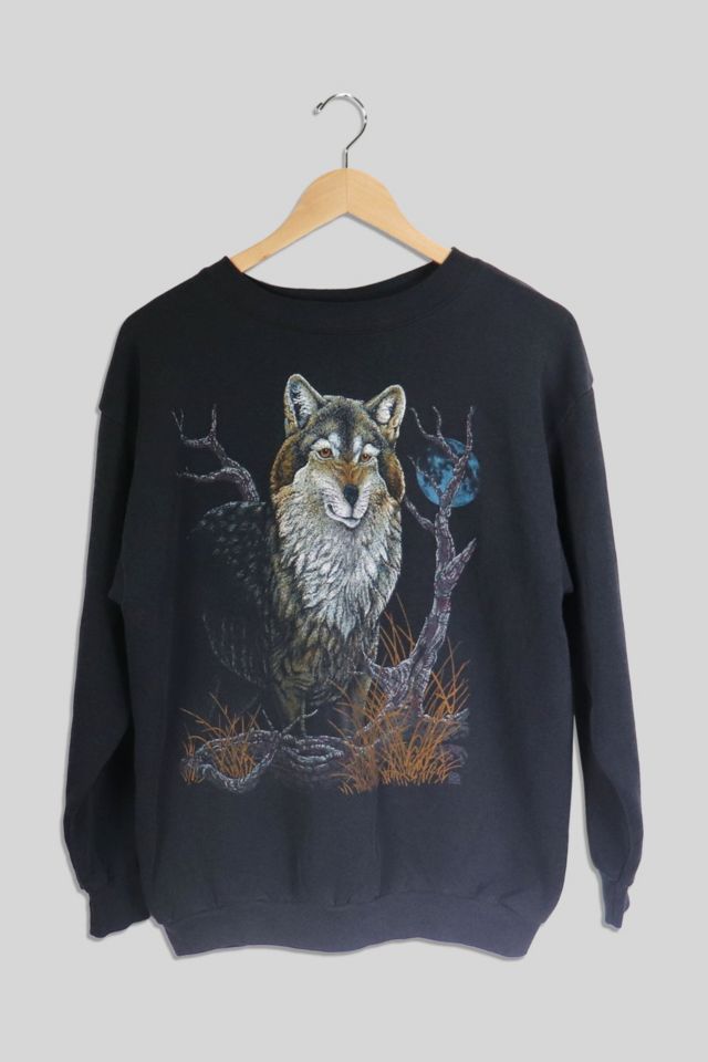 Vintage wolf clearance sweater