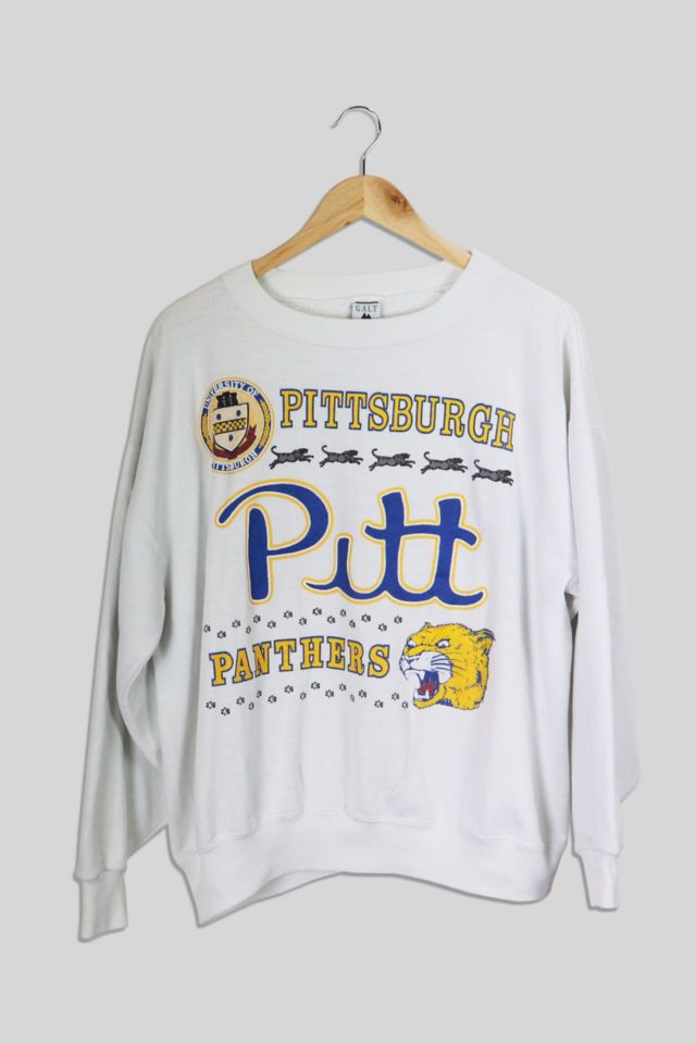 Vintage University Of Pittsburgh Panthers Crewneck Sweatshirt Urban Outfitters