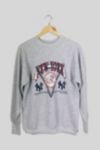 New York Yankees 1901 Vintage MLB Crewneck Sweatshirt Black / M