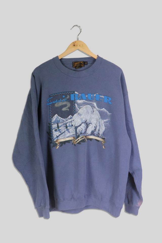 Vintage Eddie Bauer Polar Fleece Crewneck Sweatshirt Urban