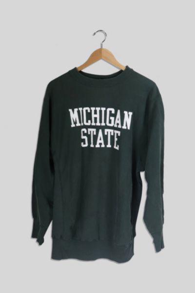 Vintage Champion Reverse Weave 1980s Michigan State Crewneck