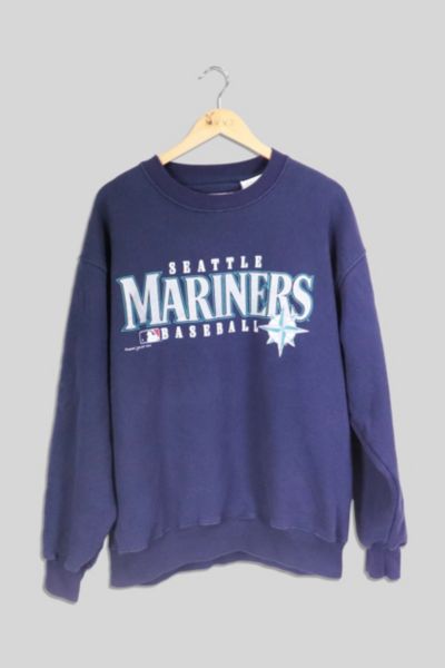 Vintage Seattle Mariners Grey Crew Neck Sweatshirt