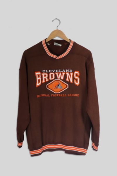 Vintage 90s Cleveland Browns Nfl Sweatshirt Medium Cleveland 