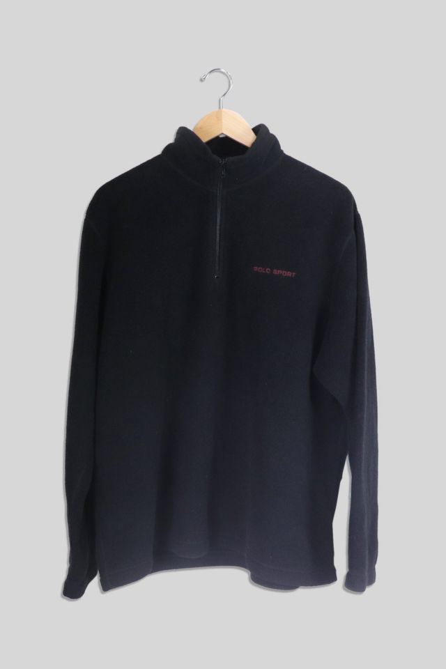 polo quarter zip fleece