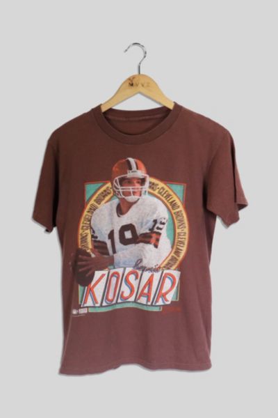 Bernie Kosar Cleveland Browns Graphic Tee Salem Sports Single Stitch Size  Medium - The ICT University