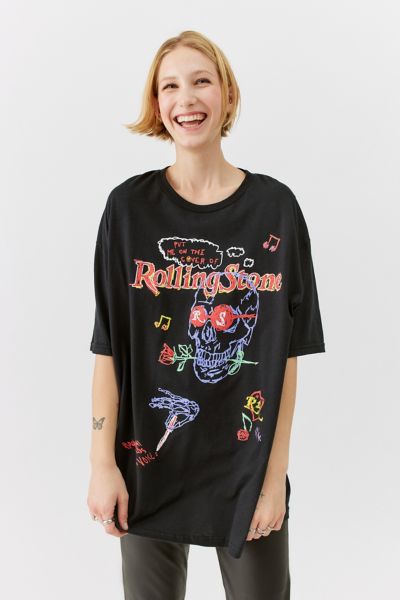 Rolling Stone Magazine Graphic T-Shirt Dress | Urban Outfitters