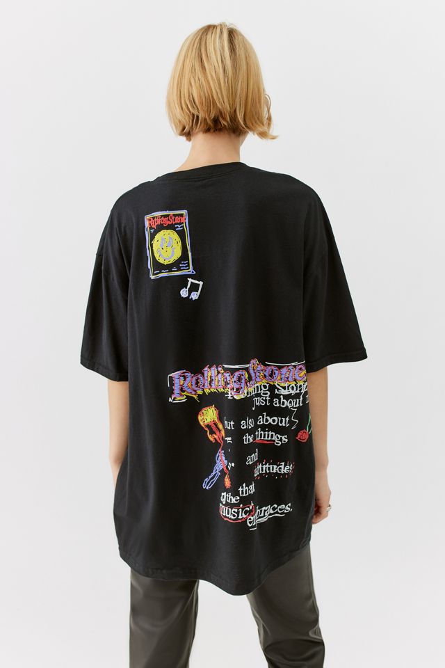 open lace back dress Rolling Stones Graphic T-Shirt Dress – Milas & Magnolia Boutique main image 1