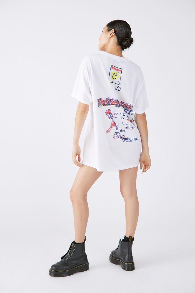rolling stones t shirt dress Rolling Stones Graphic T-Shirt Dress