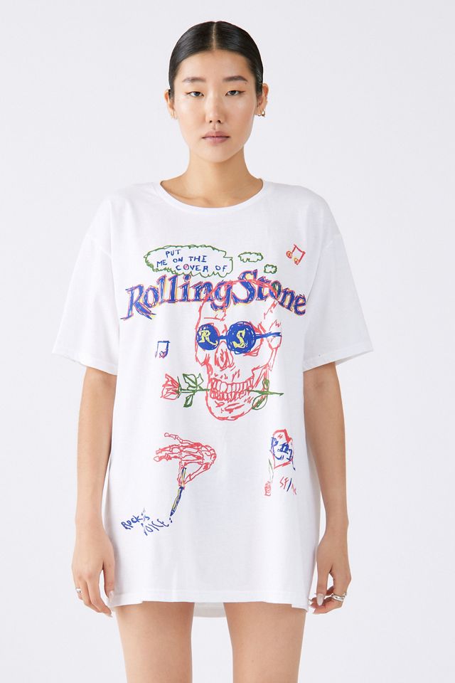 rolling stone shirt dress Rolling Stones T-shirt Dress Medium