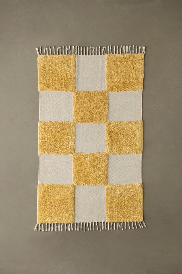 Michah Checkerboard Hilo Tufted Rug #2