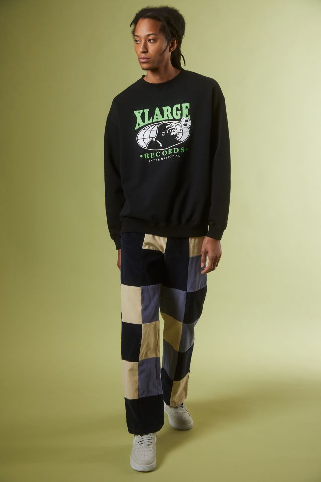 トップス XLARGE RECORDS CREWNECK SWEAT XLARGE Records Crew Neck Sweatshirt | Urban Outfitters