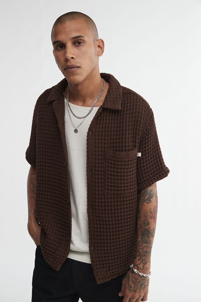 Standard Cloth Waffle Texture Shirt #1