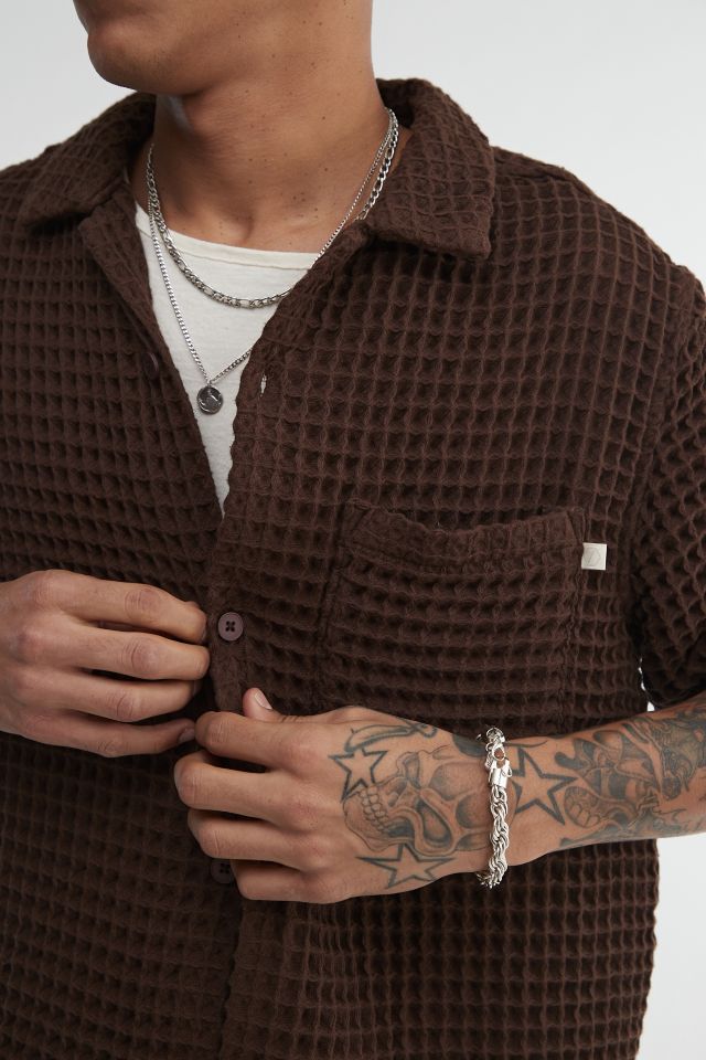 Standard Cloth Waffle Texture Shirt #3